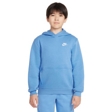 Παιδικό Φούτερ Σιέλ - Nike Sportswear Club Fleece