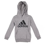 adidas Performance YB LOGO HOOD DJ1752 Grey Image 