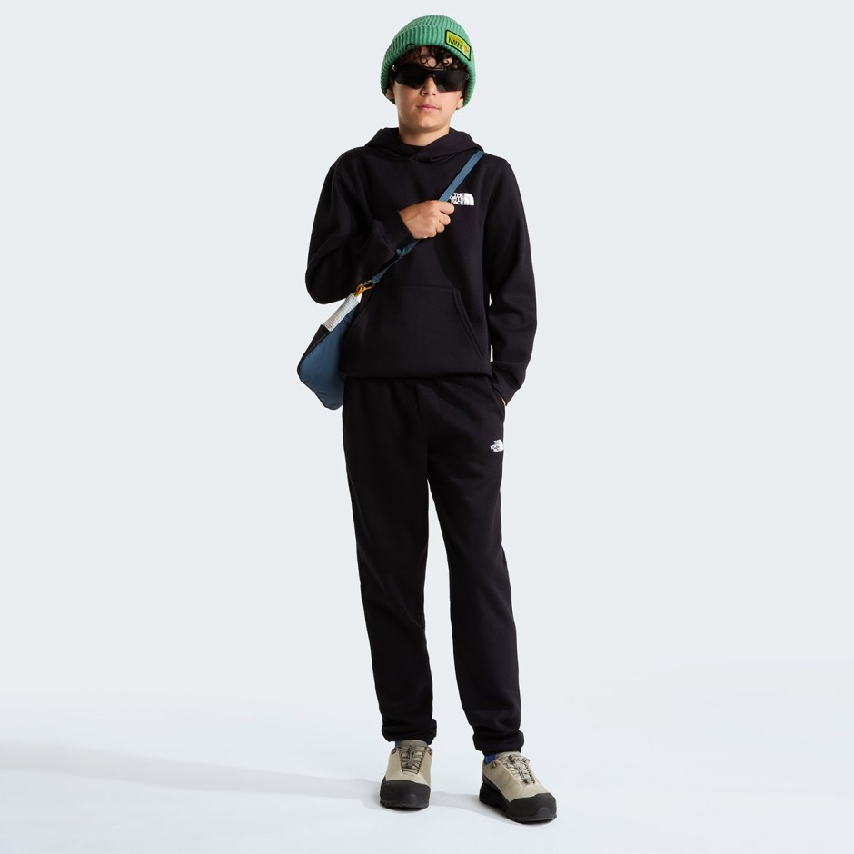 THE NORTH FACE TEEN EVOLUTION BOX NSE PULLOVER HOODIE NF0A8CV5JK3-JK3 Μαύρο