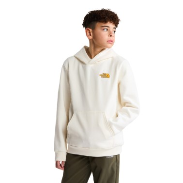 Kids' Hoodie White - The North Face Outdoor Regular Graphic