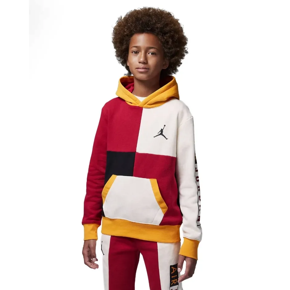 JORDAN PAPRIKA FLC PO HOODIE 95B772-R2S Colorful - Zakcret.gr