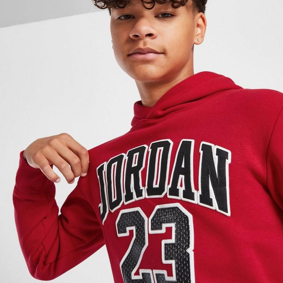 Παιδικό Φούτερ Κόκκινο - Jordan Fleece Pullover
