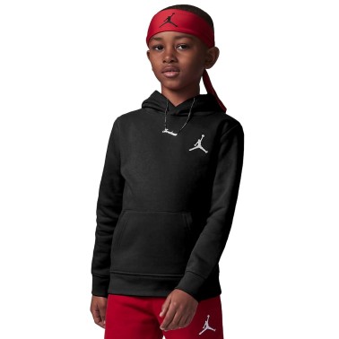 Jordan MJ Essentials Μαύρο - Παιδική Μπλούζα Φούτερ
