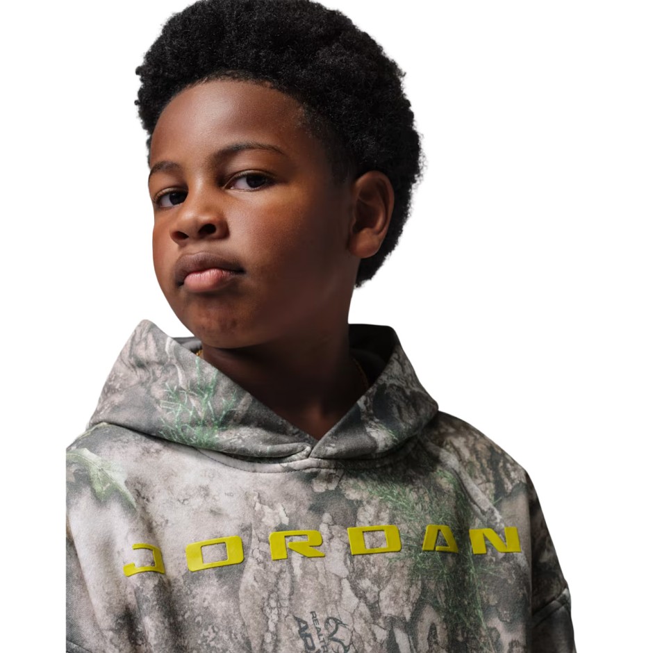 Παιδικό Φούτερ Μπεζ - Jordan Brooklyn Realtree Fleece