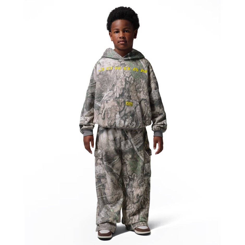 Παιδικό Φούτερ Μπεζ - Jordan Brooklyn Realtree Fleece
