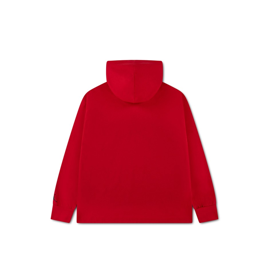 Kids' Long-Sleeve T-Shirt Red - Jordan Jumpman Air