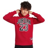 JORDAN HBR FLC PO HOODIE 95C479-R78 Red Image 