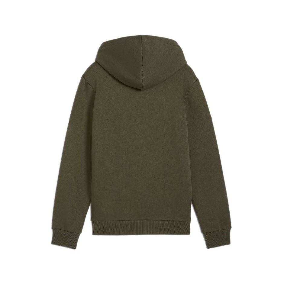 PUMA ESS+ 2 COL BIG LOGO HOODIE FL B 586987-77 OLIVE