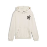 PUMA ESS+ MID 90S HOODIE FL B 681877-87 Ecru Image 4