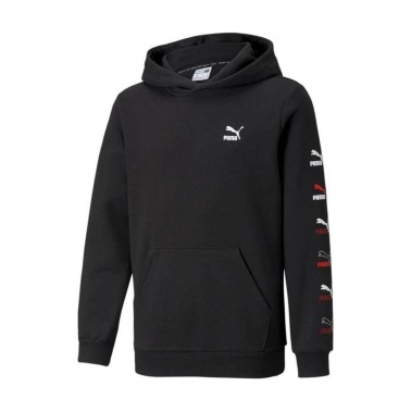 PUMA CLASSICS GRAPHICS HOODIE TR B 531799-01 Black