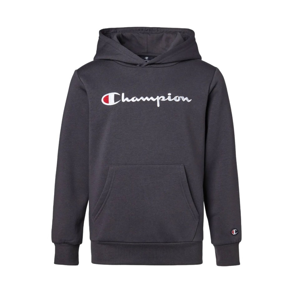 Champion Ανθρακί - Παιδική Μπλούζα Φούτερ