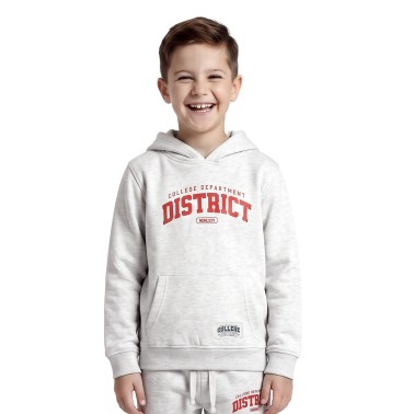 Kids' Hoodie Grey - District75 