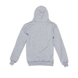 GSA SPORT LOGO HOODIE (BRUSHED) 28-3404-GREY MELANGE Grey Image 0