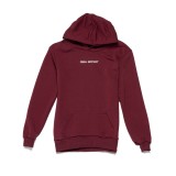 GSA SPORT LOGO HOODIE (BRUSHED) 28-3404-OXBLOOD Βordeaux Image 