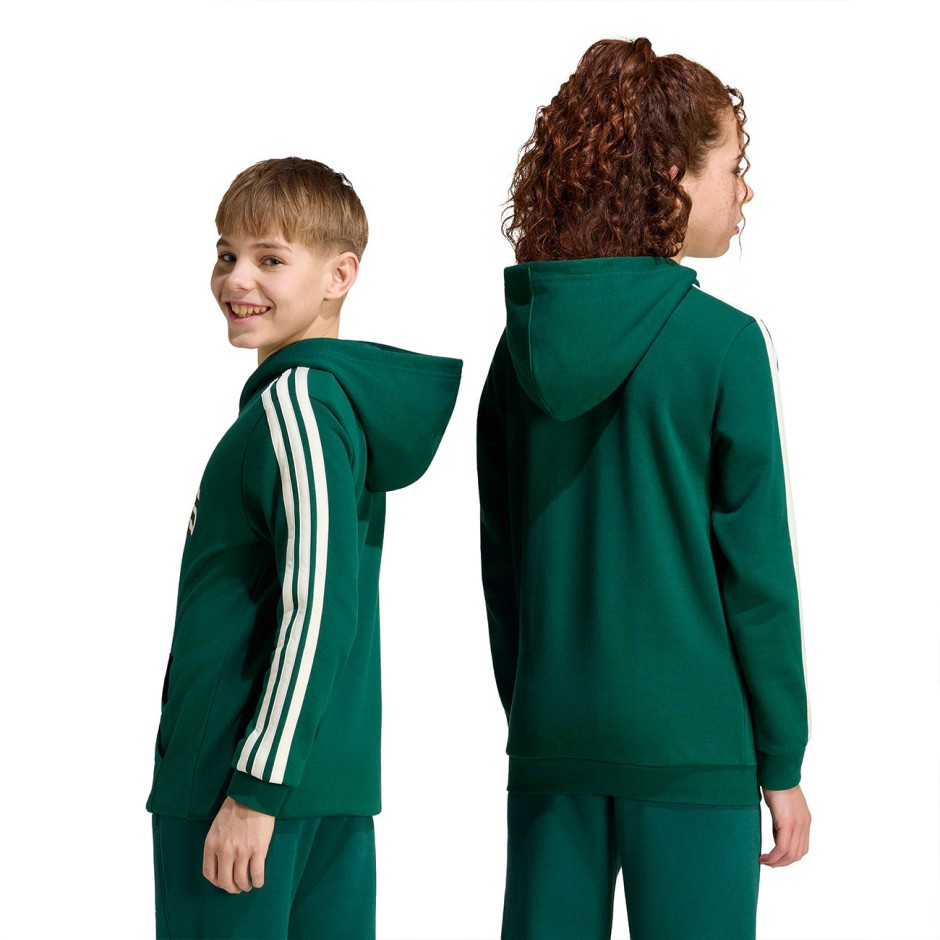Kids' Hoodie Green - adidas Sportswear Codes Collegiate Graphic