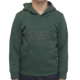 Russell Athletic Πράσινο - Παιδική Μπλούζα Φούτερ Με Κουκούλα