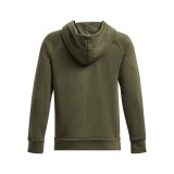 Under Armour Rival Fleece Χακί - Παιδική Μπλούζα Φούτερ Εικόνα 0