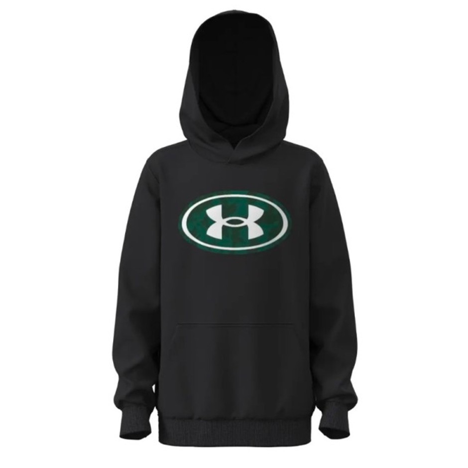 Kids' Fleece Black - Under Armour Rival Fleece Key Print Fill 