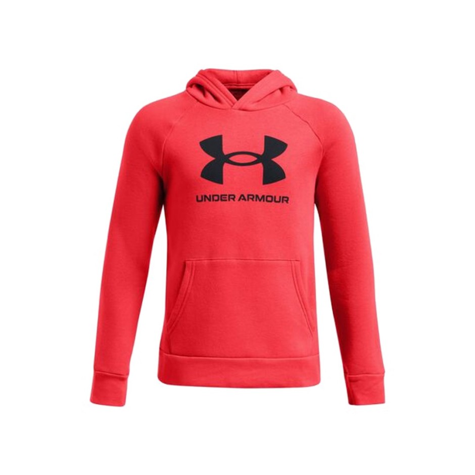 UNDER ARMOUR RIVAL FLEECE BL HOODIE 1379791-713 Red