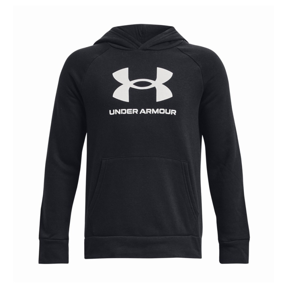 UNDER ARMOUR RIVAL FLEECE BL HOODIE 1379791-001 Black