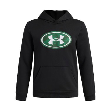 Kids' Fleece Black - Under Armour Rival Fleece Key Print Fill 