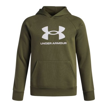 UNDER ARMOUR RIVAL FLEECE BL HOODIE 1379791-390 Green