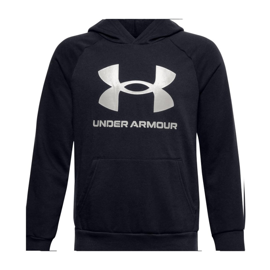 UNDER ARMOUR RIVAL FLEECE HOODIE 1357585-001 Black