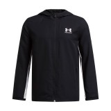 Παιδικό Μπουφάν Μαύρο - Under Armour Rival Woven Εικόνα 