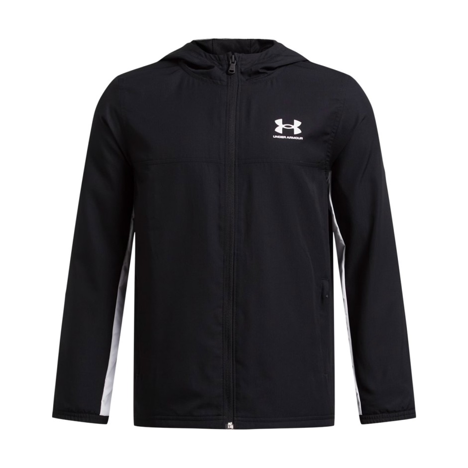 Παιδικό Μπουφάν Μαύρο - Under Armour Rival Woven