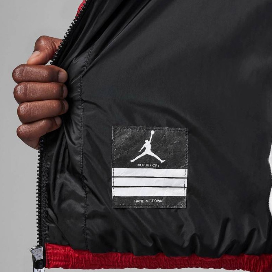 JORDAN DOWN VEST 95B662-R78 Red