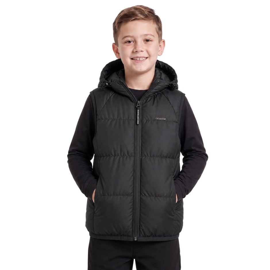 Kids' Vest Jacket Black - District75 