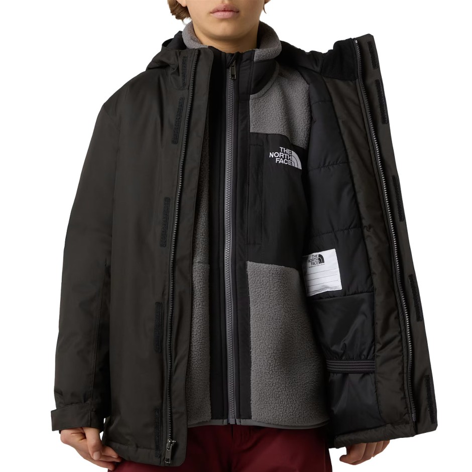 Παιδικό Μπουφάν Μαύρο - The North Face Snowquest