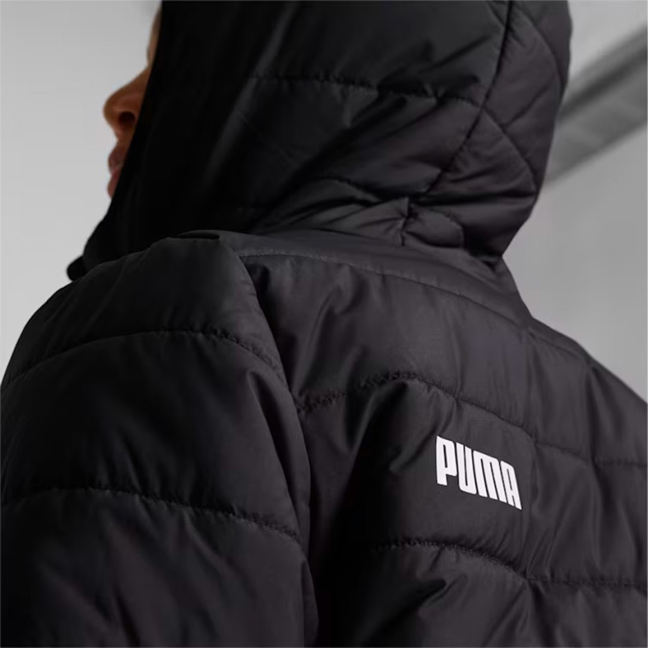 PUMA ESS HOODED PADDED JACKET 670559-01 Black