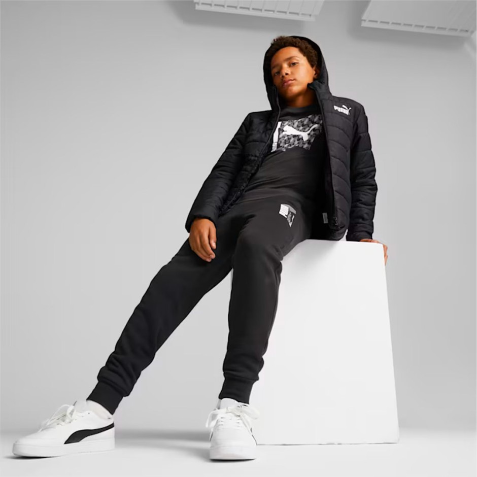 PUMA ESS HOODED PADDED JACKET 670559-01 Black
