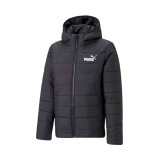 PUMA ESS HOODED PADDED JACKET 670559-01 Black Image 4