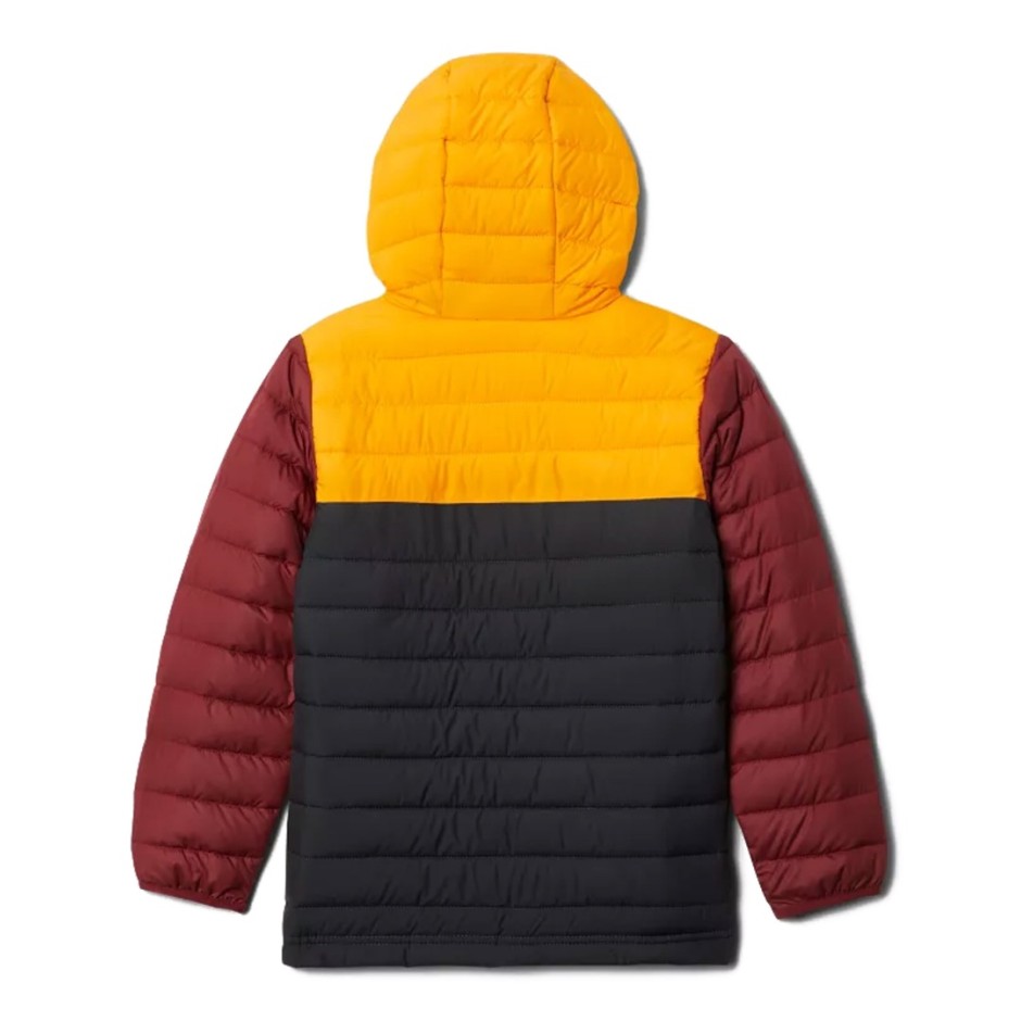 COLUMBIA POWDER LITE BOYS HOODED JACKET EB0013-012 Πολύχρωμο
