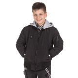DISTRICT75 BOYS' JACKET 219KBJA-637 Black Image 
