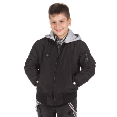 DISTRICT75 BOYS' JACKET 219KBJA-637 Black