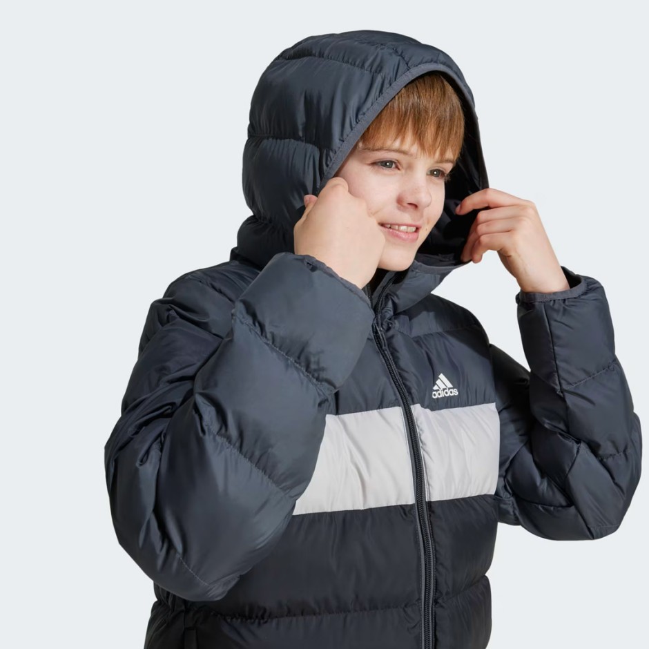 Παιδικό Μπουφάν Γκρι - adidas Sportswear Synthetic Down