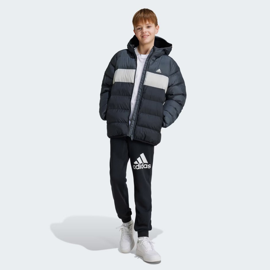 Παιδικό Μπουφάν Γκρι - adidas Sportswear Synthetic Down