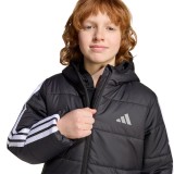 Παιδικό Μπουφάν Μαύρο - adidas Sportswear Essentials 3-Stripes Padded Εικόνα 2