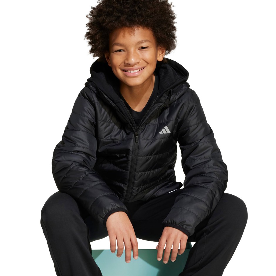 Παιδικό Μπουφάν Μαύρο - adidas Sportswear Essentials Light Padded