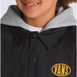 VANS BY RILEY II COACH JACKET VN000JUPBLK-BLK Black Image 1
