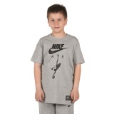 NIKE B NSW TEE AIR PHOTO AR5279-063 Γκρί