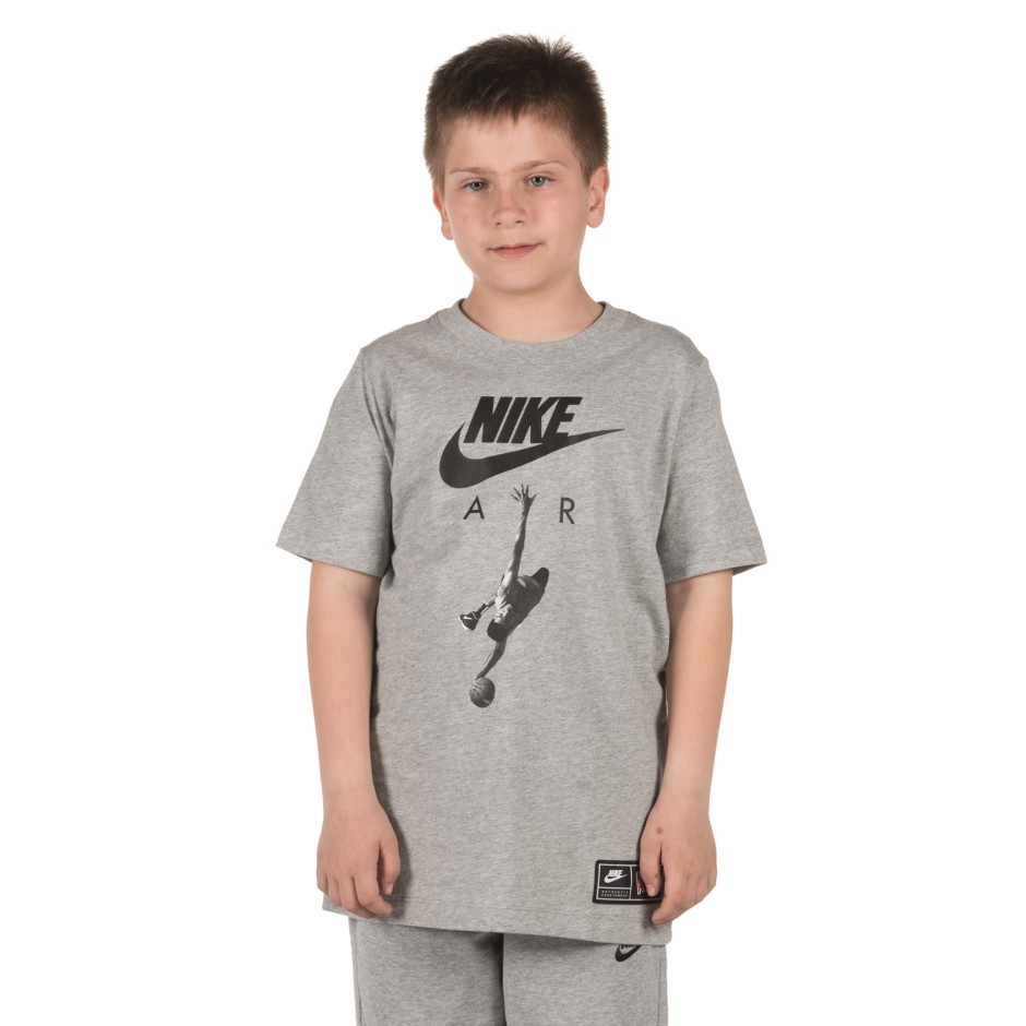 NIKE B NSW TEE AIR PHOTO AR5279-063 Γκρί