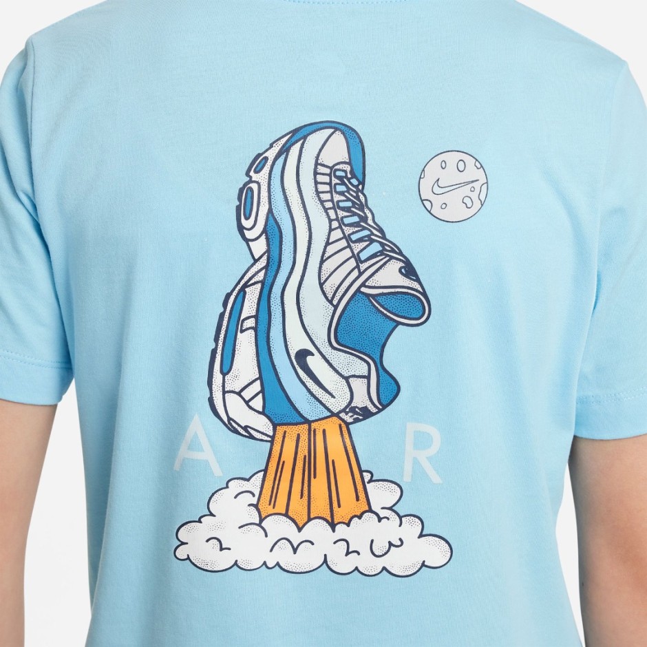 Nike Sportswear Μπλε - Παιδική Κοντομάνικη Μπλούζα