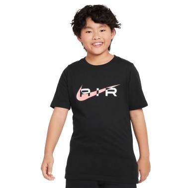 Παιδική Κοντομάνικη Μπλούζα Μαύρη - Nike Air