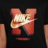 NIKE K NSW TEE FUTURA HBR SSNL FZ5125-010 Black Image 2
