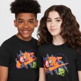NIKE K NSW TEE BOXY 1 FUTURA FZ5166-010 Black Image 3