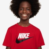 NIKE K NSW TEE FUTURA HBR FZ5178-657 Red Image 1